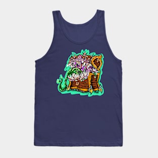 Mimic Dungeon Monster - Super Bitey Boy Tank Top